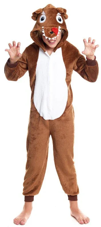 Disfraz de Lobo Marrón Infantil Lobo Partilandia